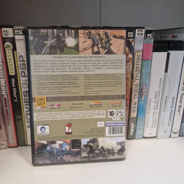Rainbow six 3 raven shield PL pc zlota edycja