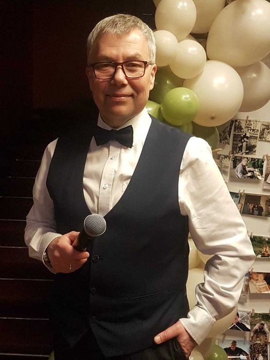 Стильний ведучий, музичний супровід, живий спів на будь-яке Ваше свято