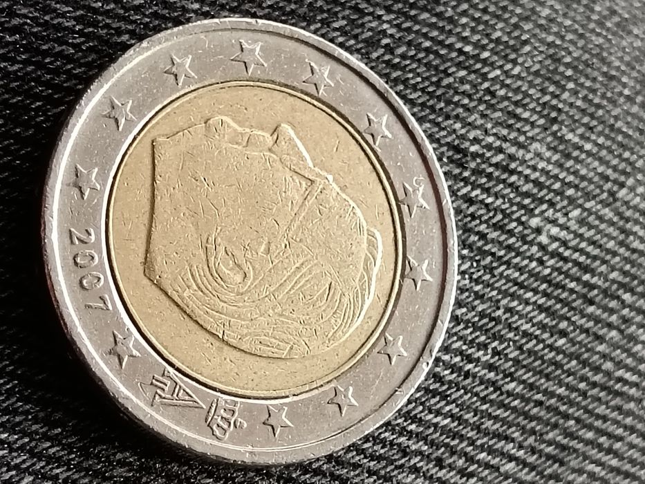Moeda € 2 Bélgica 2007