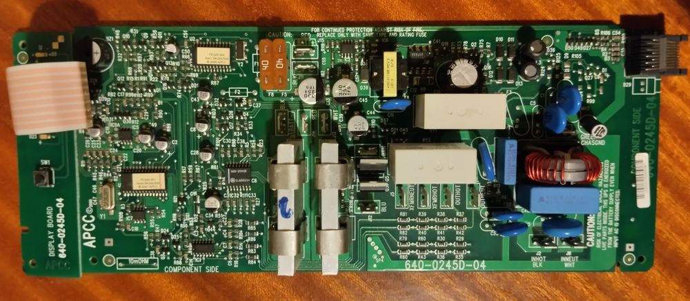elektronika zasilacza awaryjnego APCC