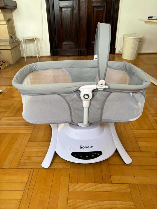 Kołyska bujaczek 2w1 lionelo Bella Set