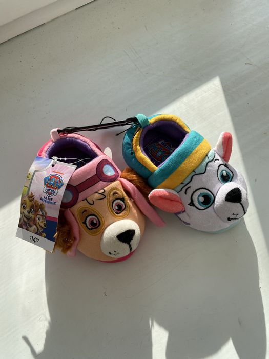 Оригінальні дитячі тапочки. Нові. Щенячий патруль