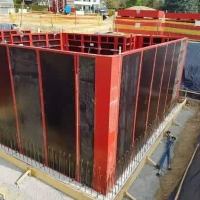 Cofragens de Muro Em ferro Pintado