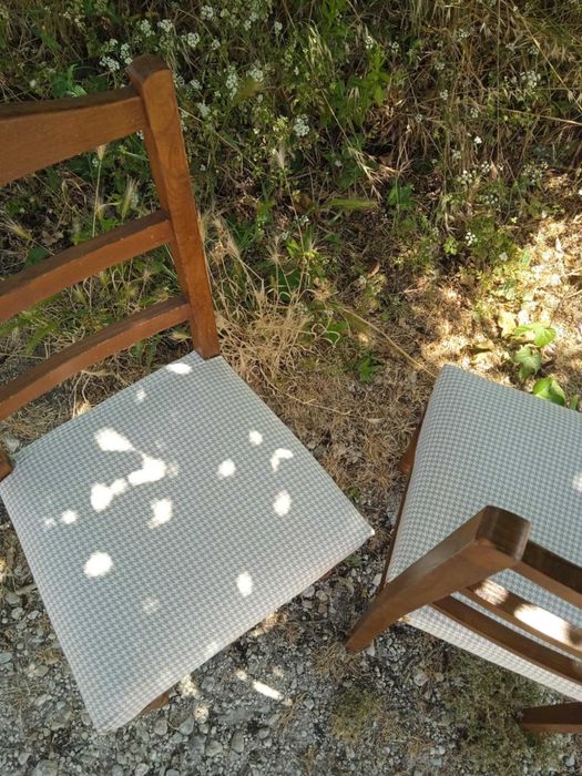 Cadeiras vintage renovadas