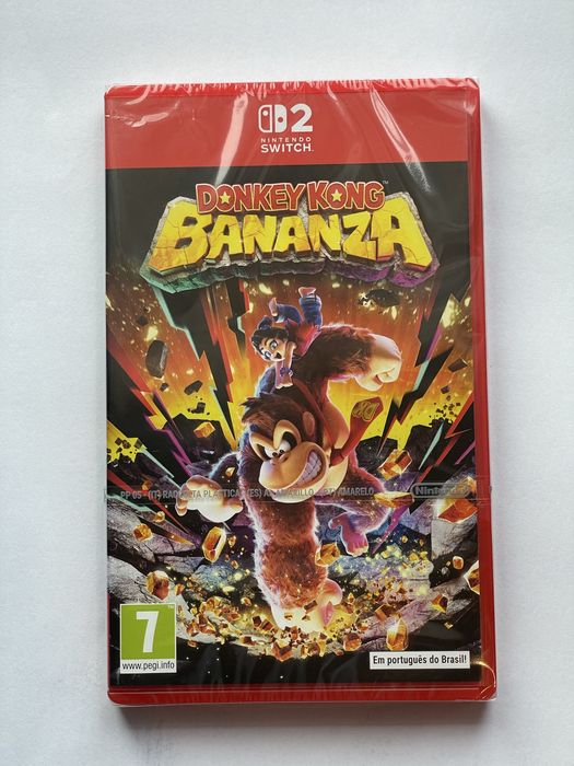 Donkey Kong Bananza - Switch 2 - Novo e Selado
