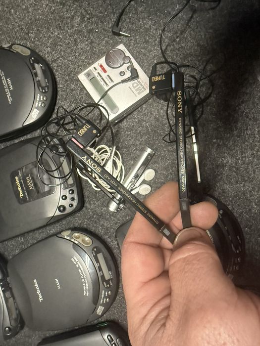 walkman minidisc cd sony technics philips sharp