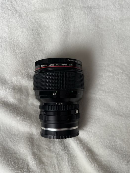 Obiektyw do aparatu canon