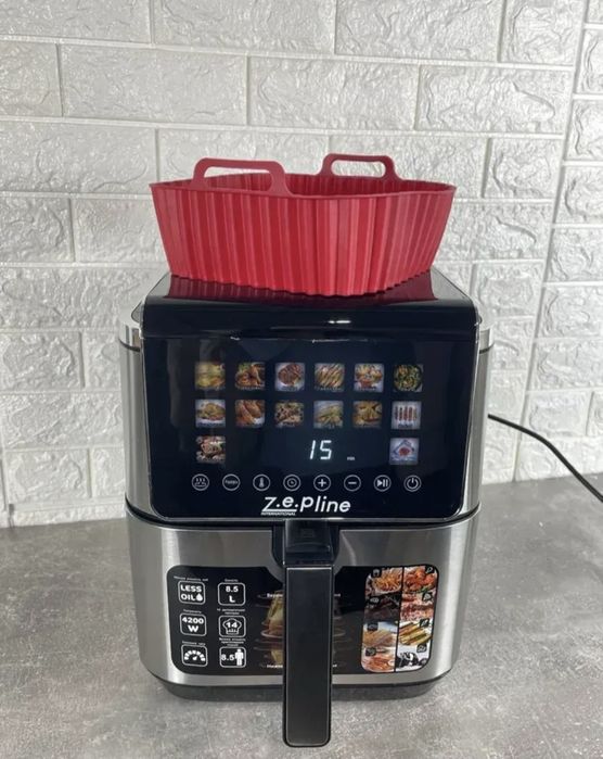 Потужний аерогриль 4200 Вт! Мультипіч ZP-00339 Фритюрниця на 13 літрів