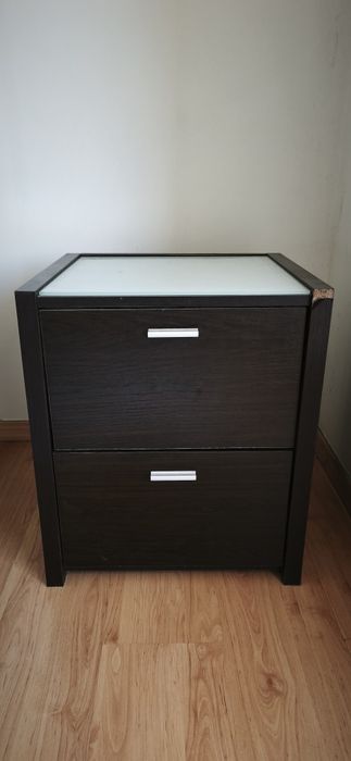 Mesa Cabeceira castanha