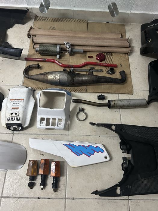 Peças para dt lc, aerox e bws.