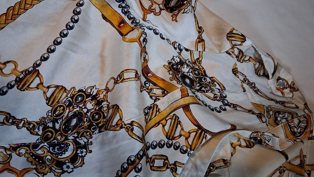 Koszula jedwab Cache/Roz XL/L