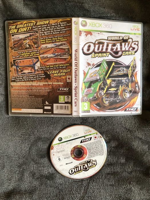 World of Outlaws Sprint Cars - Xbox 360 - UNIKATOWE WYŚCIGI