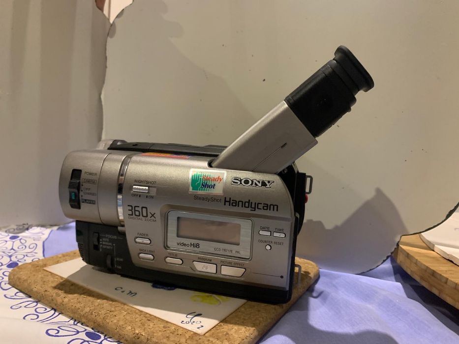 Sony handycam 360x não testada
