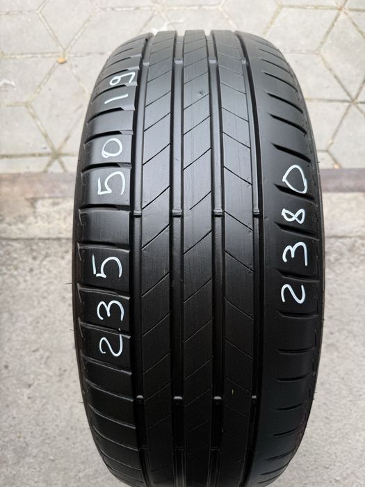 235/50/19 Bridgestone turanza t005 розпаровка літо шина одиночка