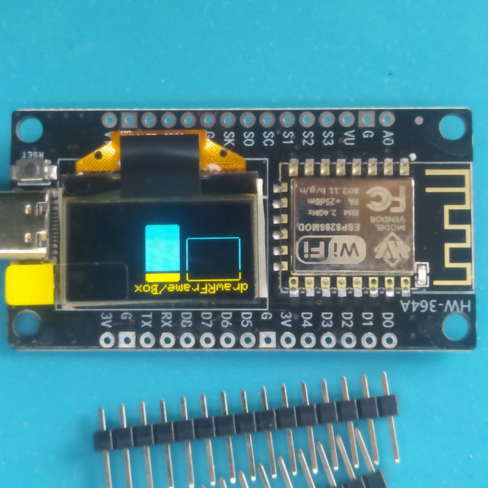 Мікроконтролер NodeMCU ESP8266 з OLED-дисплеєм