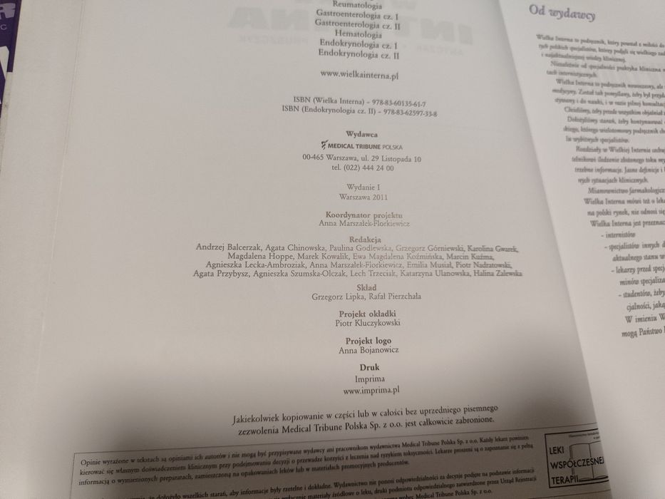 Wielka interna endokrynologia