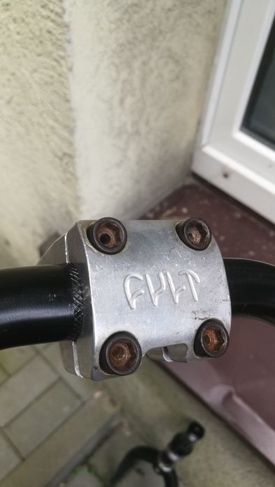 Kokpit bmx kierownica merrit andre mostek cult gripy odi nowe