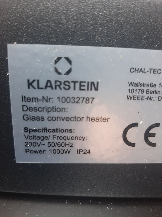 Конвектор Klarstein Norderney