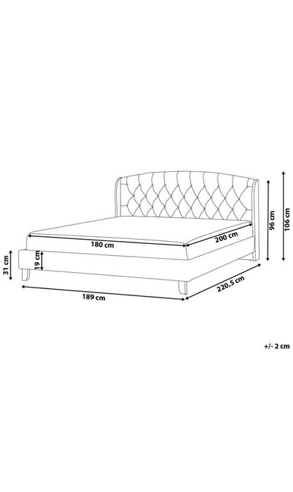 Cama 180x200 como nova