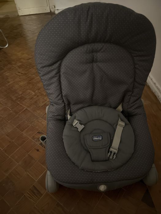 Espreguiçadeira para Bebé Chicco (Cinza) – Com Redutor
