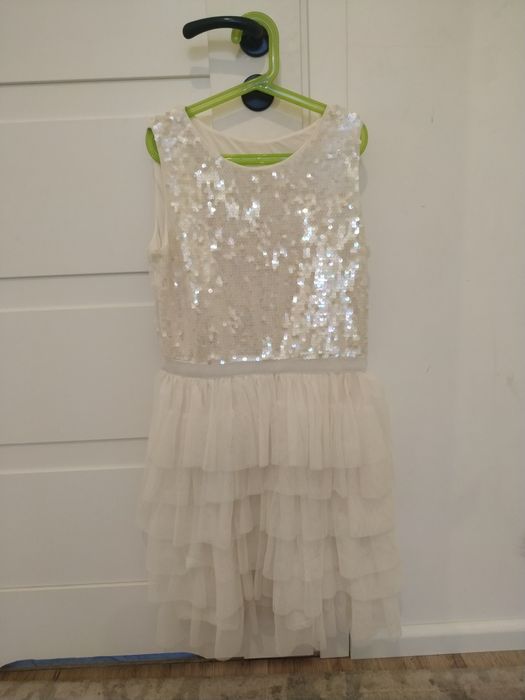 Sukienka biała anioł jasełka r. 152/158