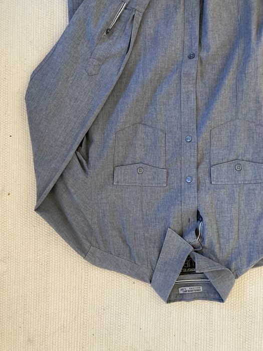 Camisa Cinzenta Business Casual