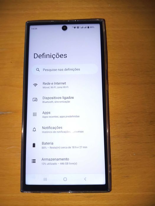 Smartphone Android 14 Novo!