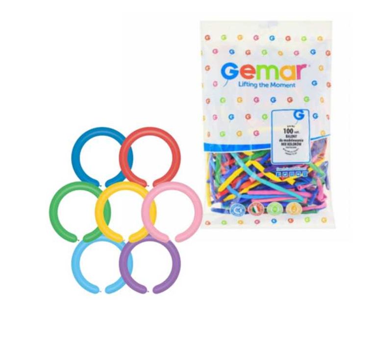 Gemar Animator Mix 100szt Q260 balony do modelowania