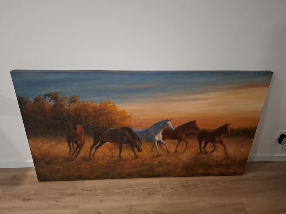 Quadro equestre grande