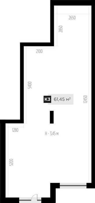 Оренда комерційного приміщення 61,45 м2 в ЖК Perfect Life Винники