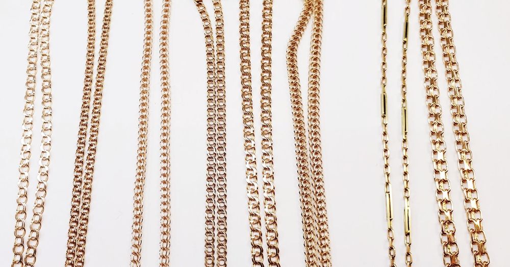 Продам золотые цепи ручной работы