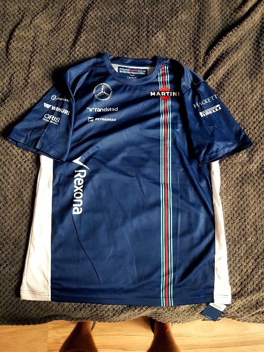 Kolekcjonerska! R. Kubica Williams MARTINI Racing. XL. Okazja!