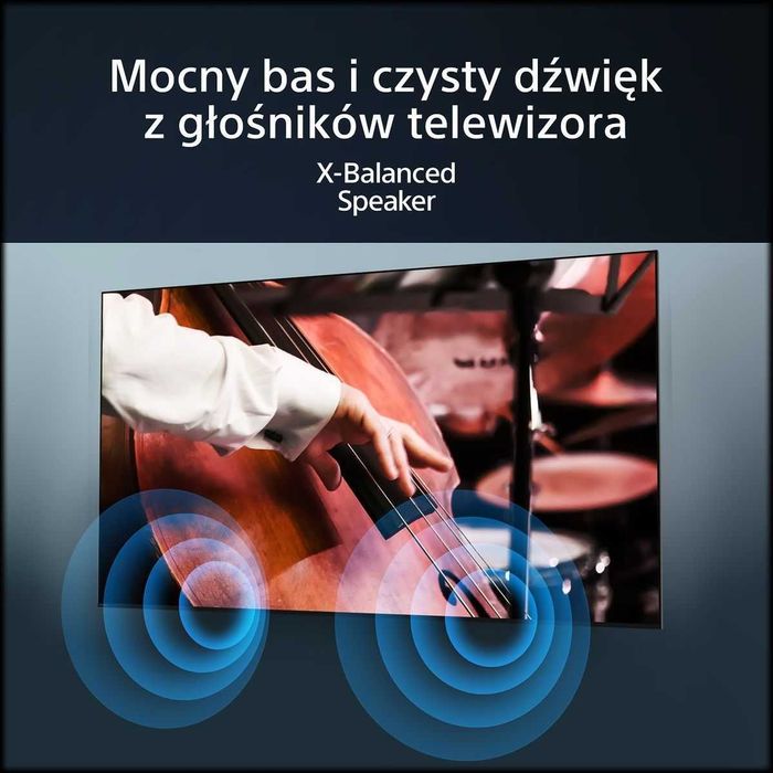 Nowy Sony 55 cali 120Hz 4K UHD hdr Smart WIFI GoogleTV Dolby VISION Dolby ATMOS HDMI 2.1 FullArray 55X85L gwarancja 12m telewizor
