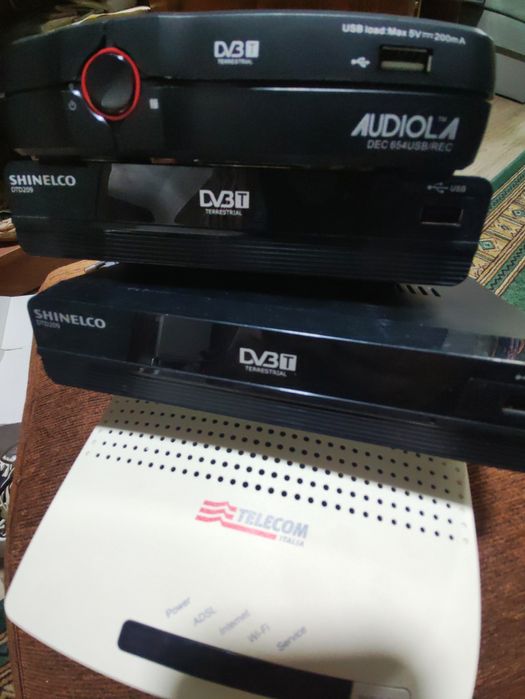 Італійські модеми,роутер та аналог нашого Т2 фірми SHINELKO DTD 209