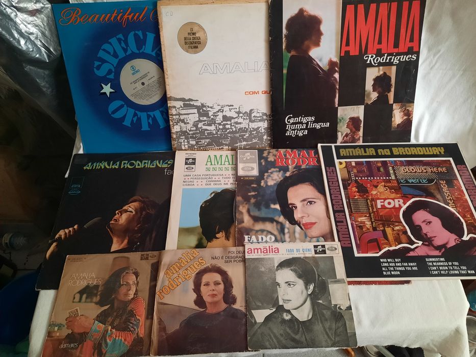 Amália rodrigues 20 discos lote completo em bom estado