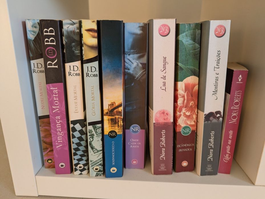 Livros da Nora Roberts e J.D.Robb