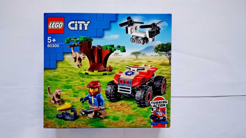 Lego City Jungle 60300 Wildlife Rescue ATV selado