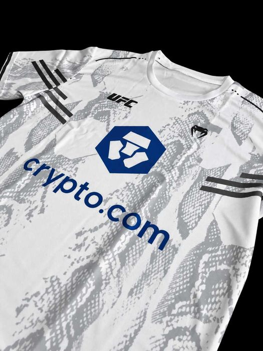 Oficjalna koszulka UFC Venum Adrenaline White/Black