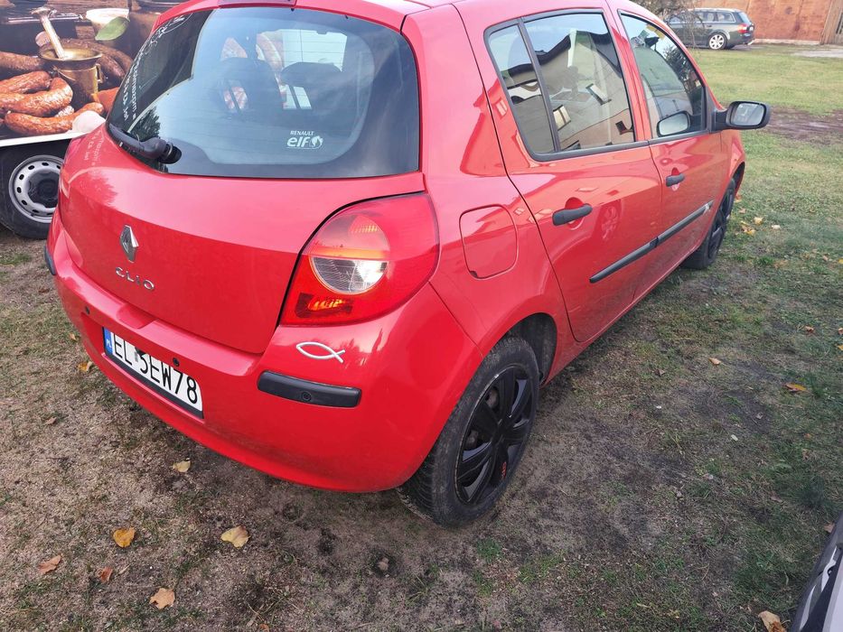 RENAULT CLIO III, 2007r., 1.2i 75 KM, manual, klima - naprawdę ładna.