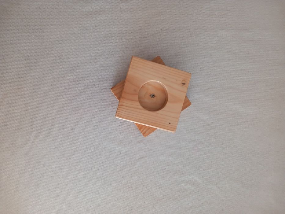 Suporte vela - artesanato