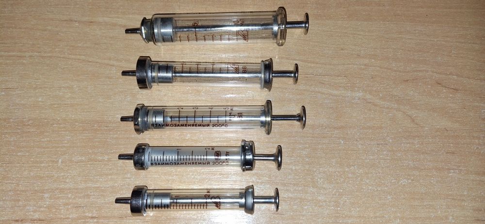 Шприцы многоразовые