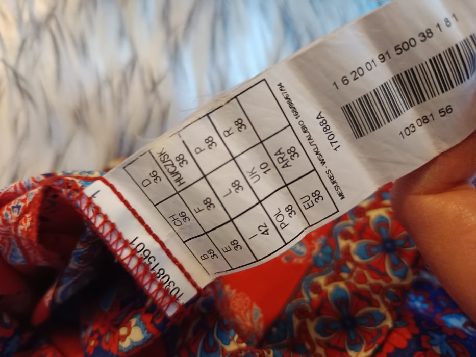 Etno boho sukienka/tunika rozm.38 Promod