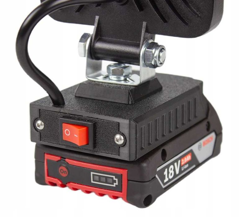Lampa do BOSCH 18V PRO robocza warsztatowa  na akumulator 48W 16 LED