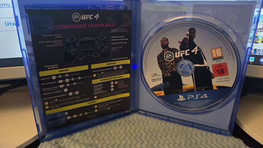 UFC 4 wersja pl ps4