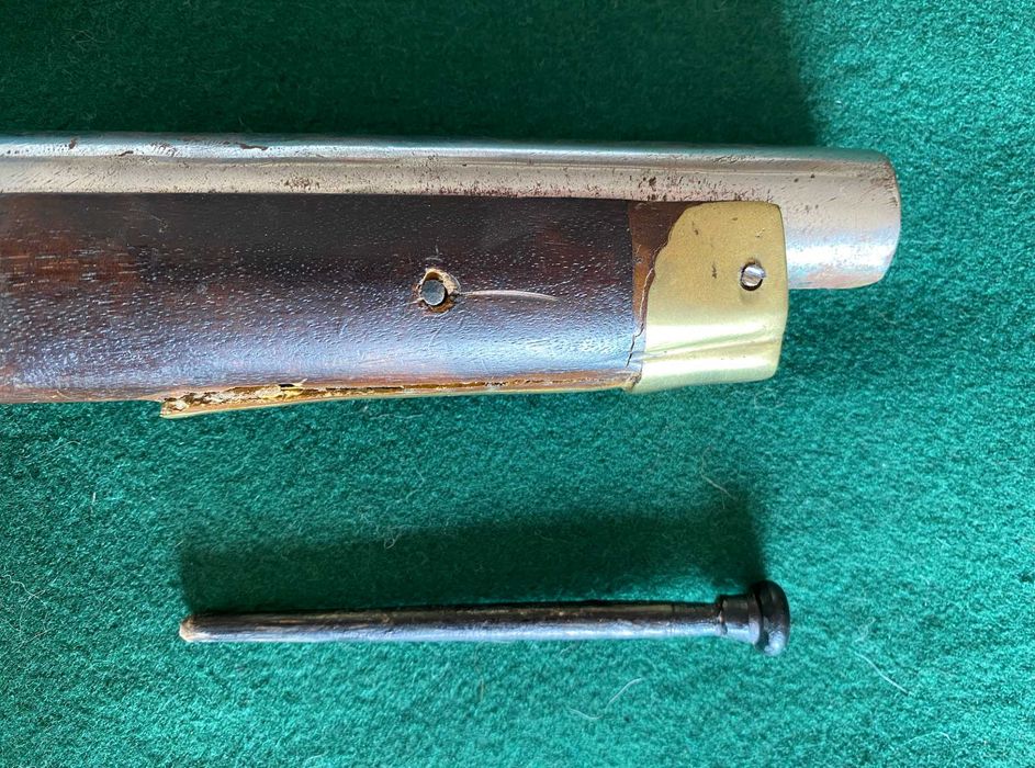 Pistola de pederneira de 1815