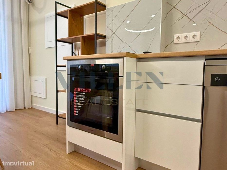 Apartamento T1 mobilado no centro da Trofa