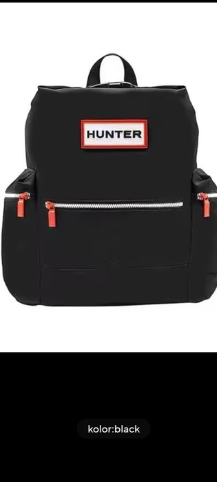 Hit czarny plecak Hunter nylon unisex 16l