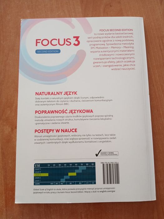 Focus 3 Second Edition, Workbook