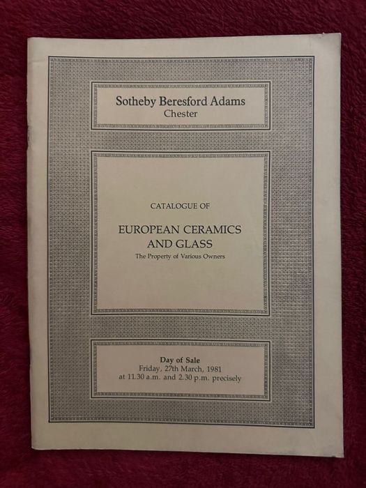 Catálogo antiguidades