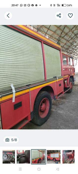 Straż pożarna Renault s-170